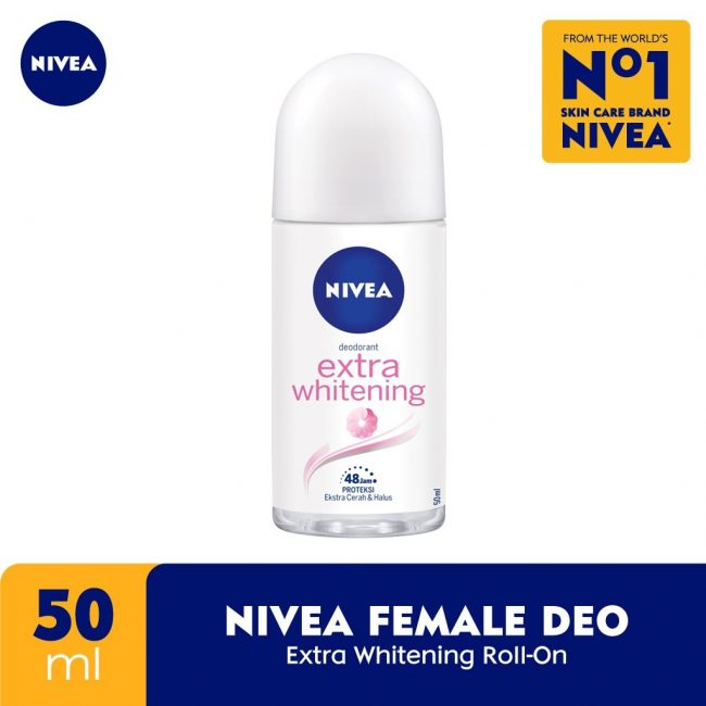 Nivea Deodorant Extra Whitening Roll On 50ml