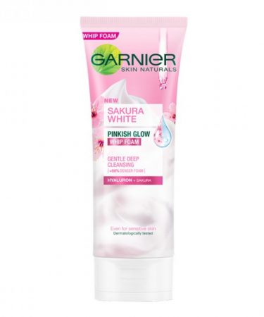 Garnier Sakura White Pinkish Glow Whip Foam 100ml