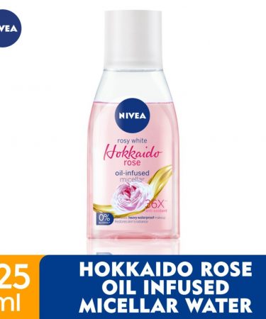 Nivea Hokkaido Rose Oil-Infused Micellar Water 125ml