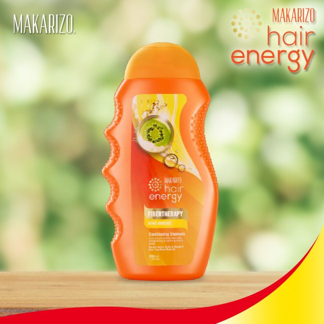 Makarizo Hair Energy Cond. Shampoo Kiwi Extract 330ml