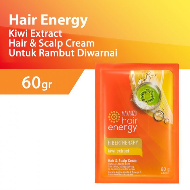 Makarizo Hair Energy F. H&S Creambath Kiwi Extract 60g Sachet