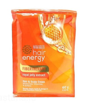 Makarizo Hair Energy F. H&S Creambath Royal Jelly Extract 60g Sachet