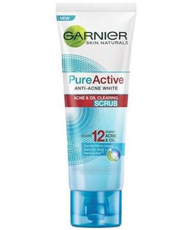 Garnier Pure Active Anti-Acne White Scrub 100ml