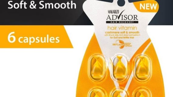 Makarizo Hair Vitamin Velvety Cashmere Soft 6 capsules @1ml