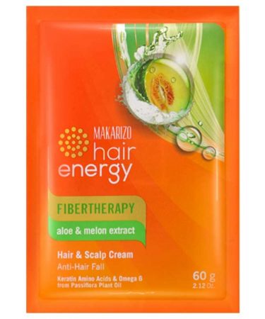 Makarizo Hair Energy F. H&S Creambath Aloe dan Melon Extract 60g Sachet