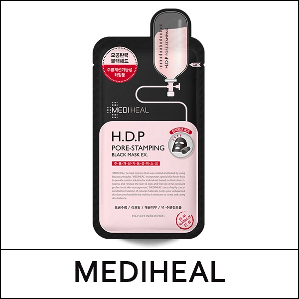Mediheal H.D.P Pore-Stamping Black Mask