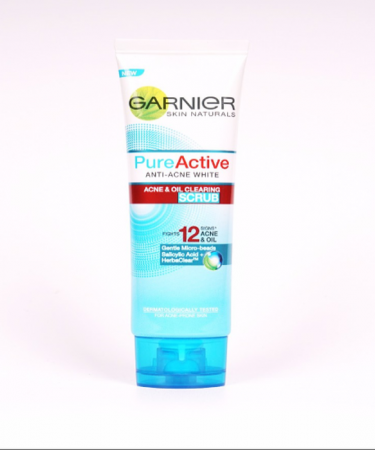 Garnier Pure Active Anti-Acne White Scrub 100ml