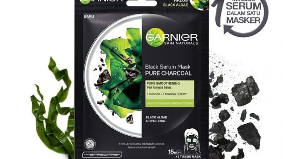 Garnier Black Serum Mask Pure Charcoal Black Algae