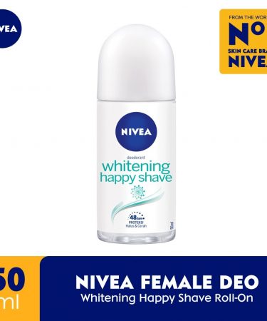 Nivea Deodorant Whitening Happy Shave Roll On 50ml