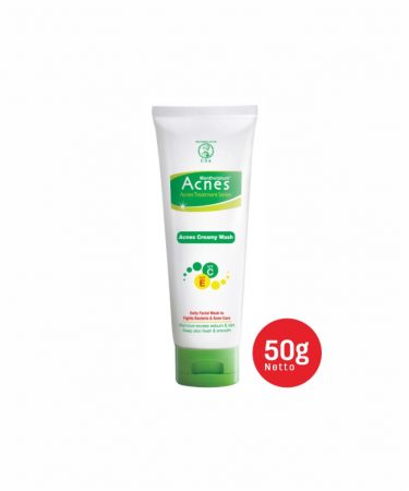 Acnes Creamy Wash 50g-1