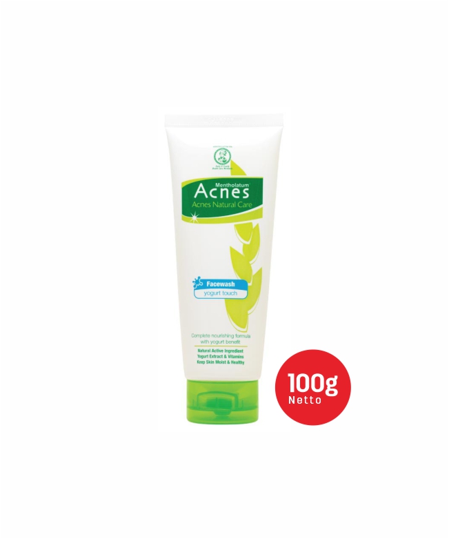 Acnes Natural Care - Face Wash Yoghurt Touch 100gr