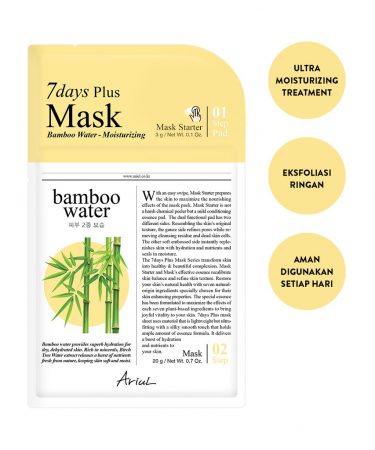 Ariul 7Days Plus Mask Bamboo Water 20gr-1