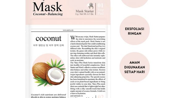 Ariul 7Days Plus Mask Coconut 20gr-1