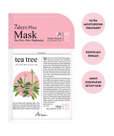 Ariul 7Days Plus Mask Tea Tree 20gr-1