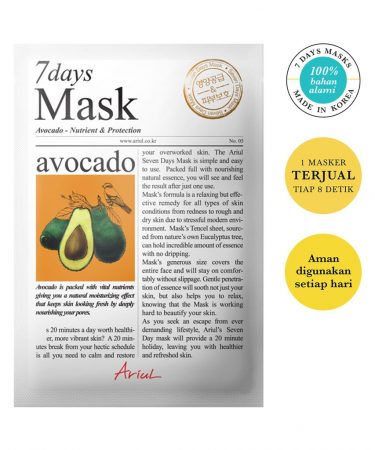 Ariul Mask 7Days Avocado 20gr-1