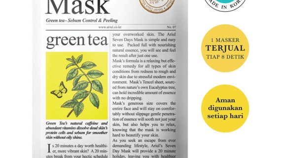 Ariul Mask 7days Green Tea 20gr-1