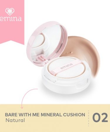 Emina Bare With Me Mineral Cushion 02 Natural