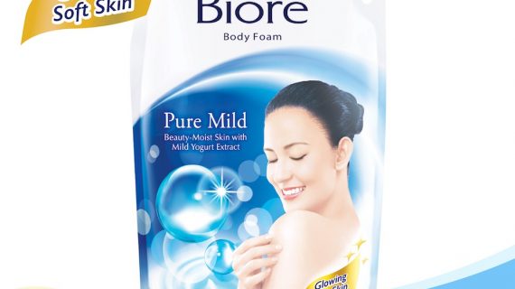Biore Body Foam Pure Mild Refill 450ml