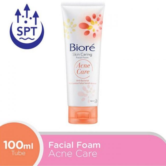Biore Skin Caring Acne Care Facial Foam 100g