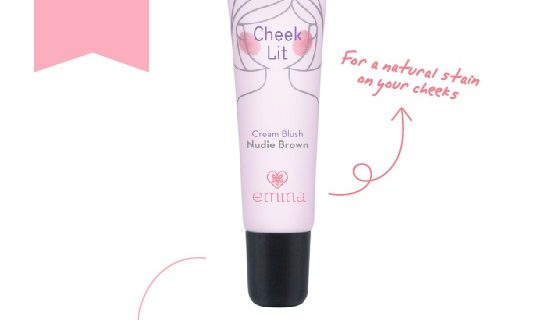 Emina Cheek Lit Cream Blush Nudie Brown