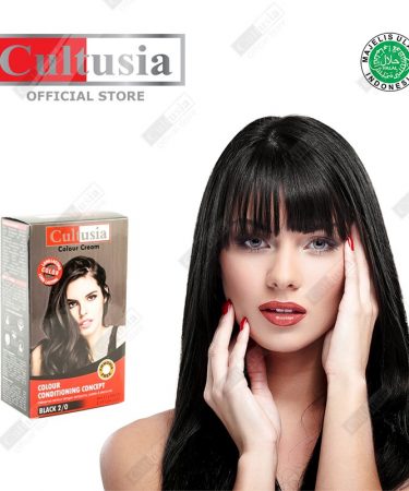 Cultusia Hair Color Black 30ml
