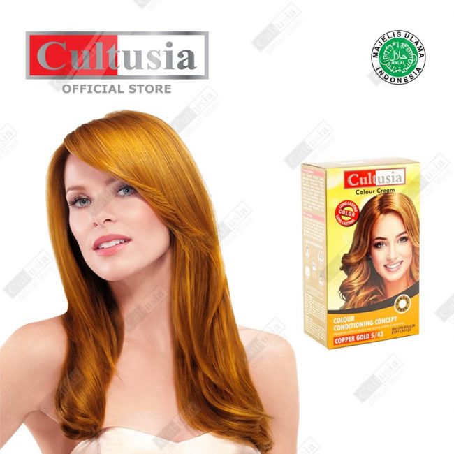 Cultusia Hair Color Copper Gold 30ML