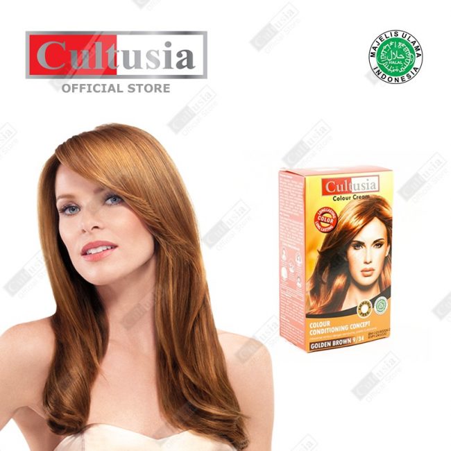 Cultusia Hair Color Golden Brown 30 ML