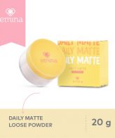 Emina Daily Matte Loose Powder 01 Light Beige