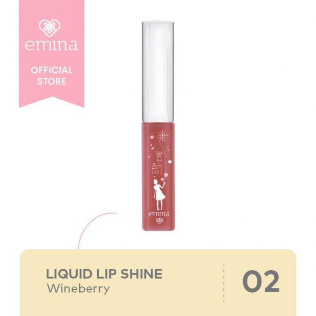 Emina Liquid Lip Shine Wineberry