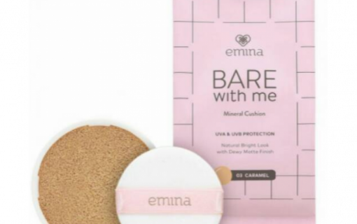 Emina Refill Bare With Me Mineral Cushion 03 Caramel