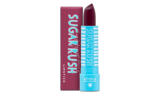 Emina Sugar Rush Lipstick 08 Plum Crumble