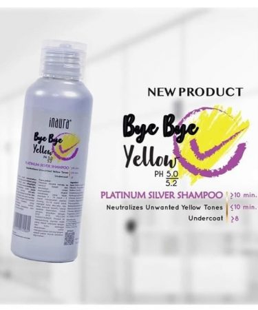 Inaura Bye Bye Yellow Platinum Silver Shampoo 250ml