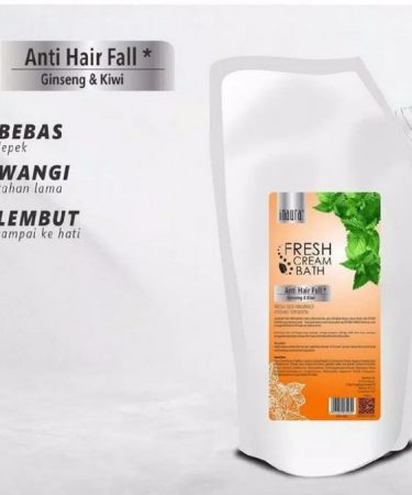 Inaura Creambath Fresh Anti Hair Fall ( Ginseng & Kiwi ) 1000g