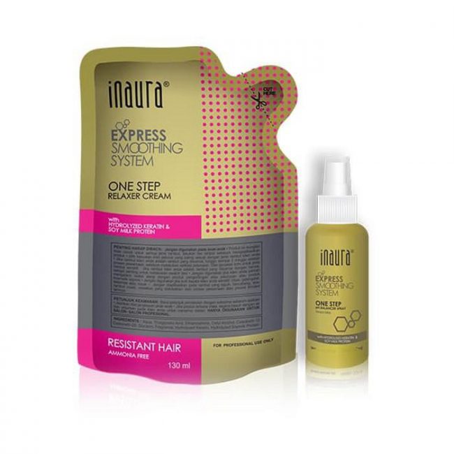 Inaura One Step Express Smoothing System Resistant Hair 130ml