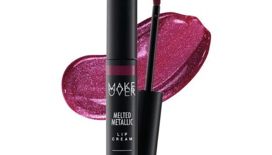Make Over Melted Metallic Lip Cream 302 Fiery