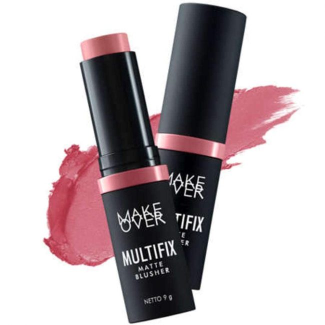 Make Over Multifix Matte Blusher 01 Roe Hour