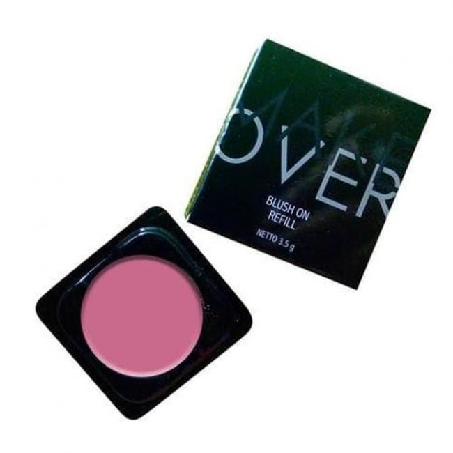 Make Over Refill Blush On Single 01 Pink Fantastist