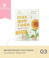 Emina Masquerade Face Mask Sunflower Seed Oil - Gambar 2
