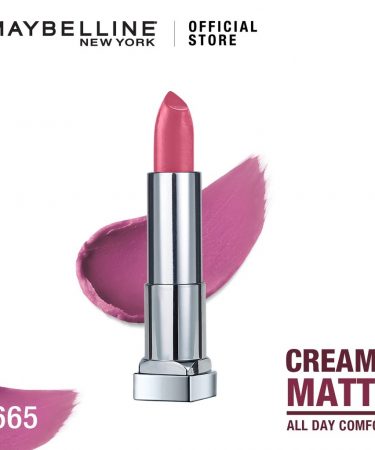 Maybelline Color Sensational Creamy Mattes Lipstick - 665 Lust For Blush