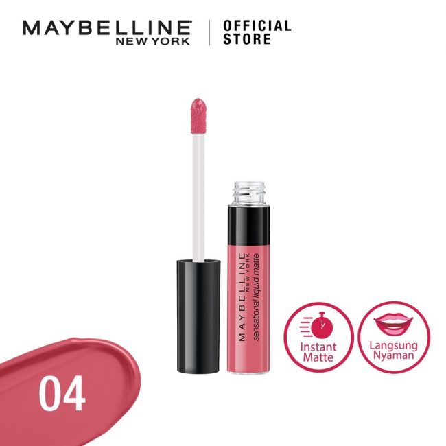 Maybelline Sensational Liquid Matte 04 Easy Berry