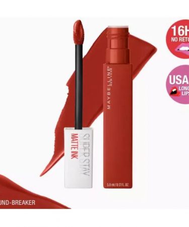 Maybelline Super Stay Matte Ink Liquid Lipstick - 117 Ground Breaker