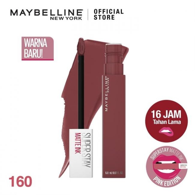 Maybelline Super Stay Matte Ink Liquid Lipstick - 160 Mover