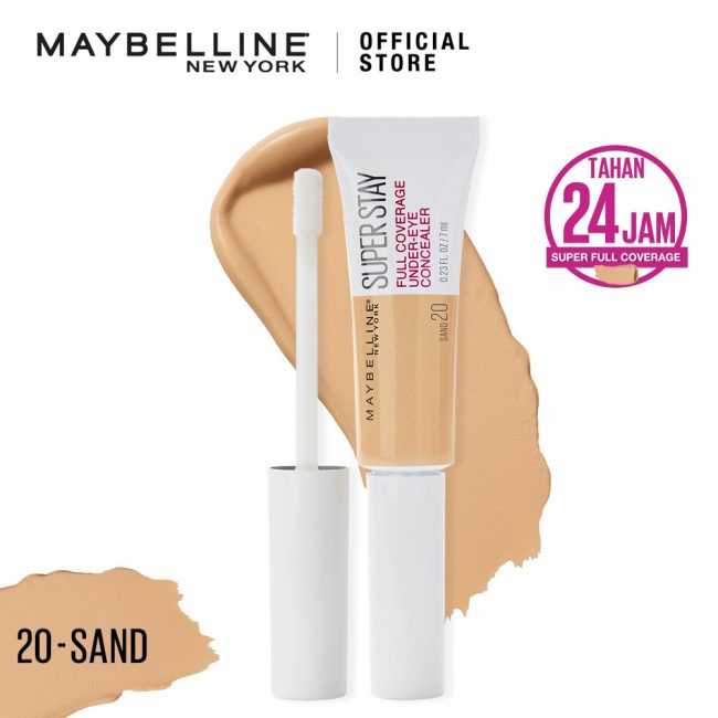 Maybelline Superstay 24H Full Coverage Long Lasting Under-Eye Concealer -20 Sand