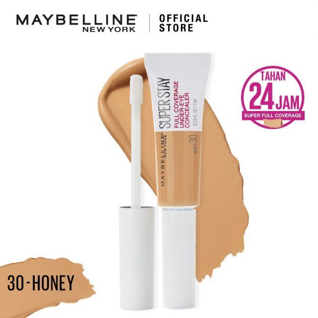 Maybelline Superstay 24H Full Coverage Long Lasting Under-Eye Concealer -30 Honey