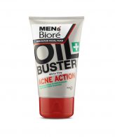 Men's Biore Facial Foam Oil Buster Acne Action 100 gr - Gambar 2
