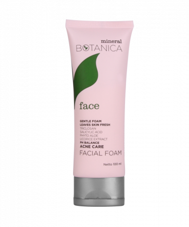 Mineral Botanica Acne Care Facial Foam