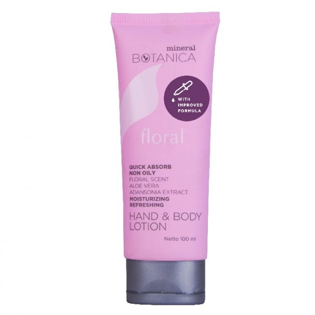 Mineral Botanica Hand & Body Lotion Floral 100 ml