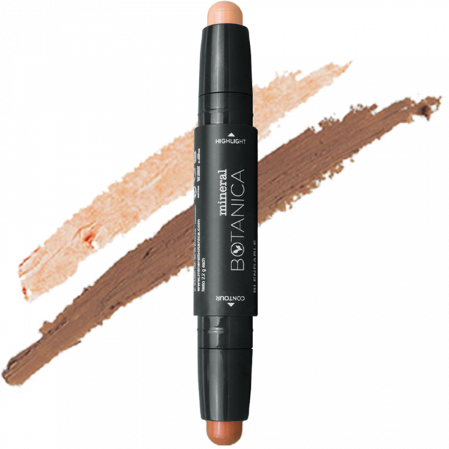 Mineral Botanica Highlight and Contour Stick Latte Caramel