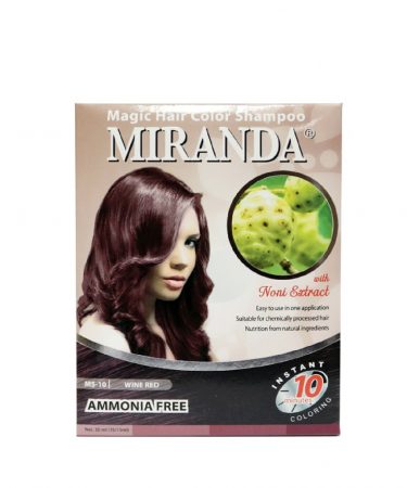 Miranda Color Shampoo MS-10 Wine Red 30ml