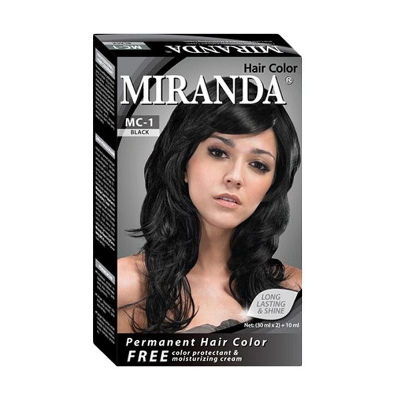 Miranda Hair Color MC-1 Natural Black 30ml